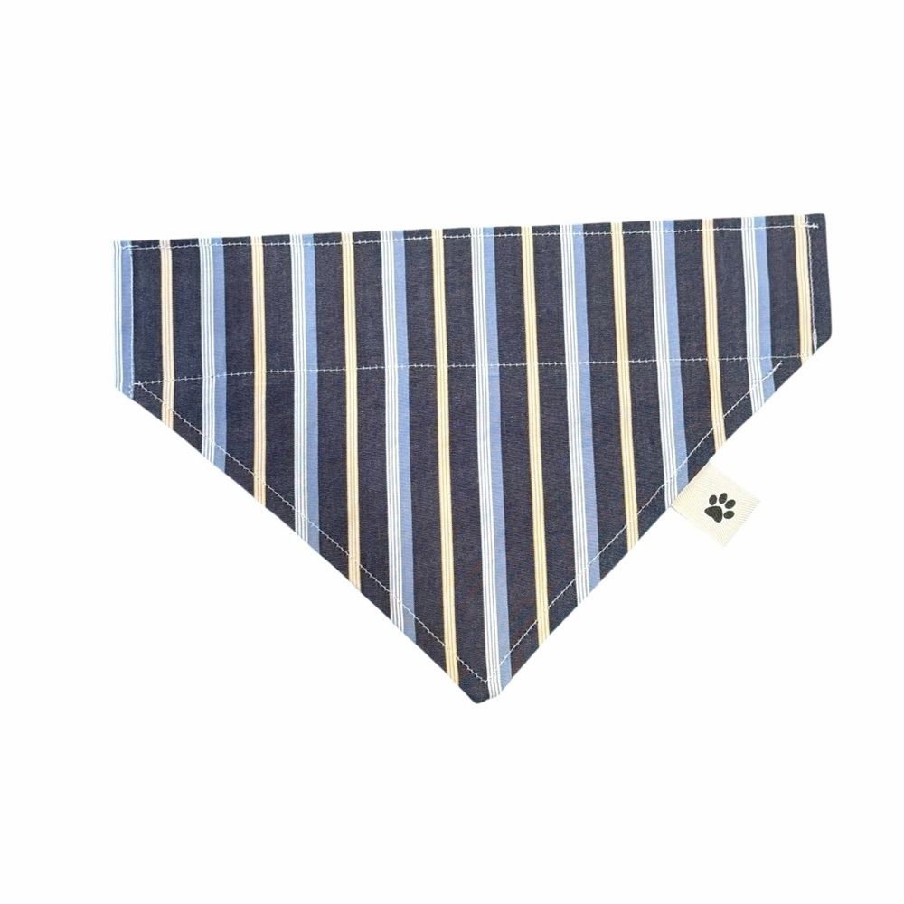 Upcycled Over The Collar Dog Bandana